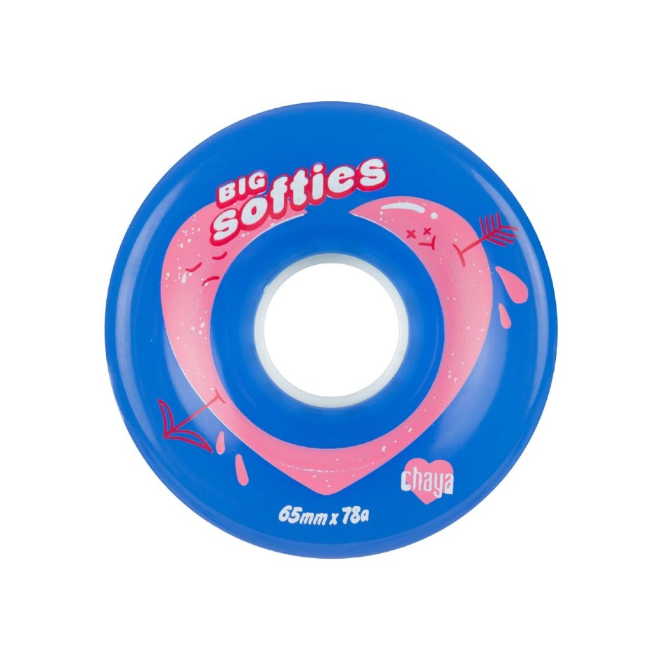 Powerslide Kolieska Chaya Big Softie´s Clear Blue (4ks)