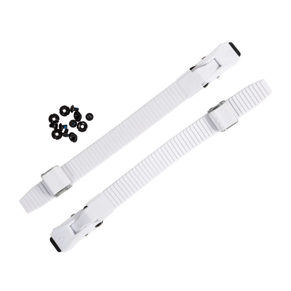 Powerslide Pásek + přezka Kizer Clipper Buckle Set White 18cm