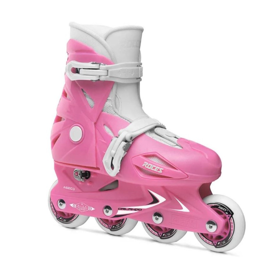 Roces Dětské kolečkové brusle Roces Orlando III Pink
