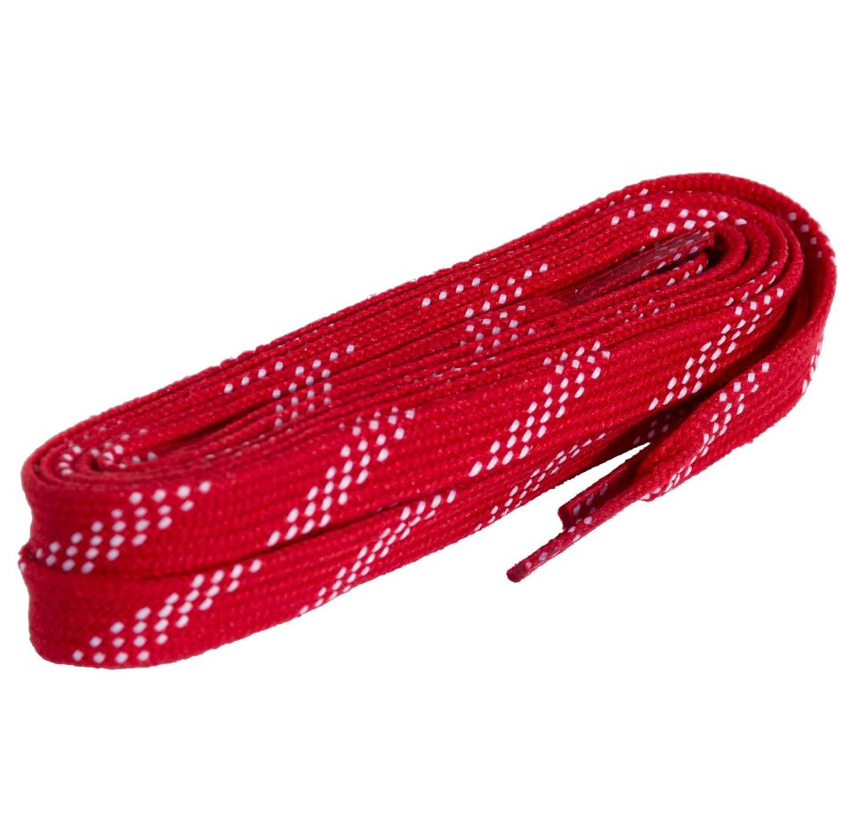 Powerslide Voskované tkaničky Powerslide MY FIT Waxed Laces Pro Red