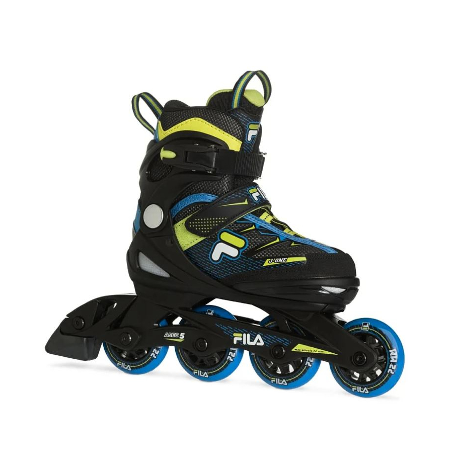Fila Detské kolieskové korčule Fila J-One Boy Combo 3-Set Blue/Lime